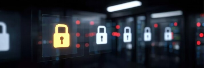 Fototapeta premium Detailed certificate tasks run on a server executing binary database queries to track all operations and maintain system safety