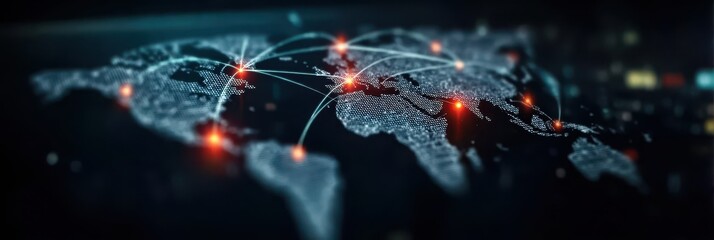 A unified global office where interaction supports compliance as partnership develops logistics and networking to achieve future profit through mindful collaboration