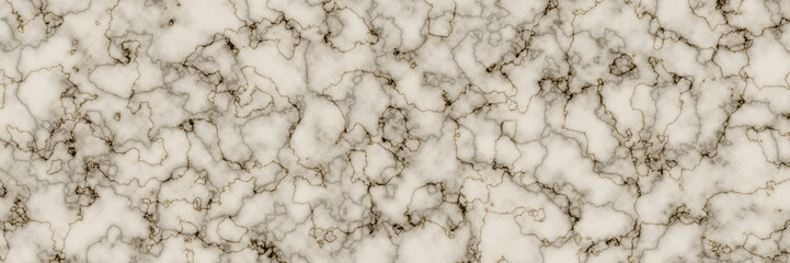 Natural Cream Marble Texture with Dark Veins. Seamless Organic Stone Pattern for Luxury Backgrounds and Design