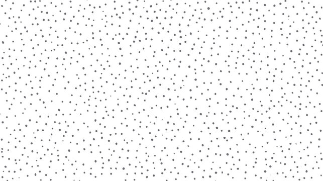 A seamless pattern of scattered irregular grey dots on a white background creating a subtle textured effect
