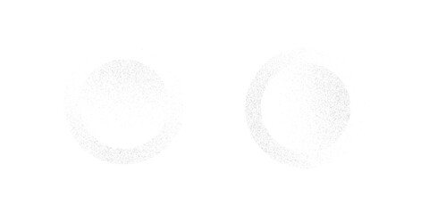 Dotwork 3D Spheres vector background. Sand grain effect. Black noise stipple dots. Abstract noise dotwork balls. Black dots grunge round elements. Stipple circles