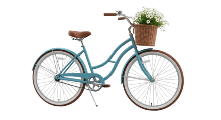bicycle and flowers