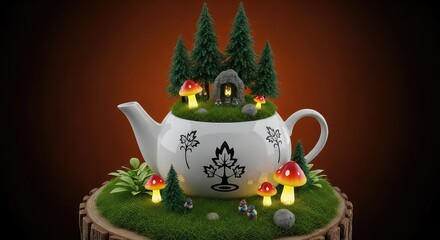 Cup Nature Background