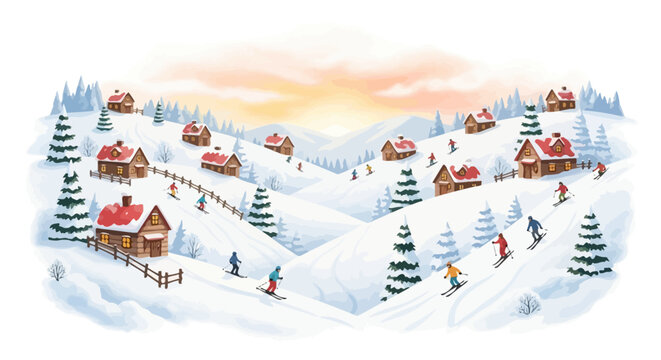 Whimsical hand drawn whisk illustration with a playful organic feel perfect for culinary themes