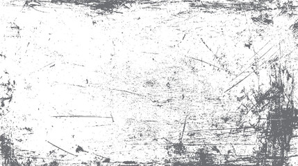 Obraz premium Distressed grunge texture background with scratches and speckles in shades of gray and white vector