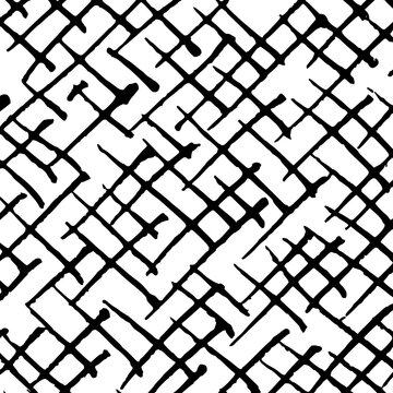 Monochrome hand-drawn crosshatch texture