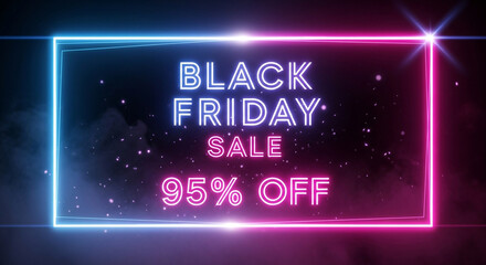 Get ready for the biggest savings event of the year with this vibrant Black Friday promotion offering incredible deals and savings up to 95% off now