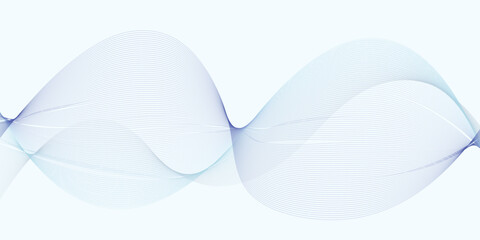 Abstract Wave Lines Background for Modern Digital Use