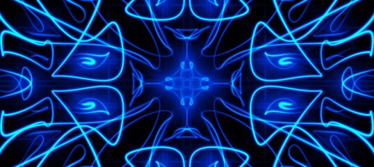 blue line abstract background design illustration