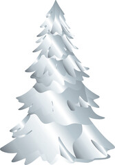Silver Christmas Tree
