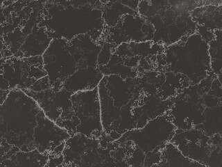 Classic black marble background with white streaks and refined texture.