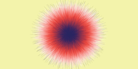 Abstract broken texture with shaped hole in the center, copy space