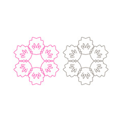 Natural Ayurveda Massage Spa Resort Logo Sign Symbol
