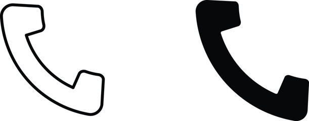 phone   icon vector graphic illustration  with white background flat hand made icon fill icon .