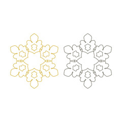 Natural Mandala Ayurveda Resort Sign Symbol Logo
