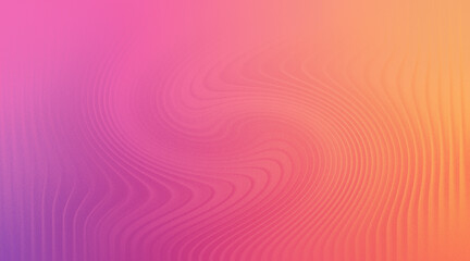 Obraz premium Gradient Swirl Texture Background in Pink, Orange, Yellow Colors with Pattern