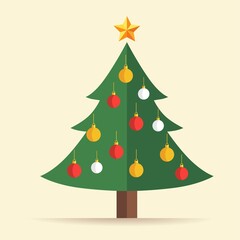 arbol navideño, esferas, navida, árbol, vacaciones, decoraciones, árbol de navidad, abeto, celebraciones, estrella, bailes, año, regalo, nuevas, languidecer, verde, de invierno, vector, año nuevo