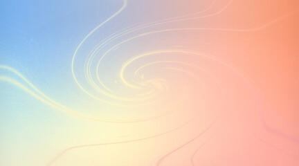 Soft Pastel Gradient Flowing Swirls in Blue, Yellow, and Peach Hues