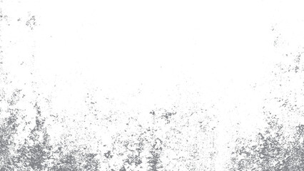 Distressed backdrop vector illustration with rough scratched texture for creative design. Black on white vector grunge texture with dust and grain for vintage overlay projects. 