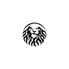 Angry Lion head Logo for Powe...