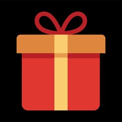 navidad, regalo, box, navida, caja, caja de regalo,  cumpleaños, cinta, actualidad, arco, celebraciones, vacaciones, imprevisto, aniversario, 3d, embalaje, decoraciones, aislada, rojo, valentín