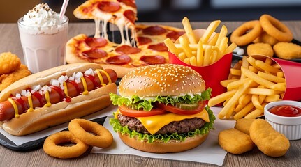 sandwich with french fries