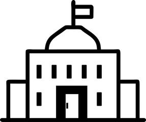 govermment building icon