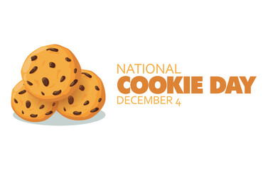 Vector graphic of National Cookie Day ideal for National Cookie Day celebration.