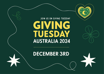 Giving Tuesday Australia 2024 A Call to Action for Charitable Giving on December 3rd promotional