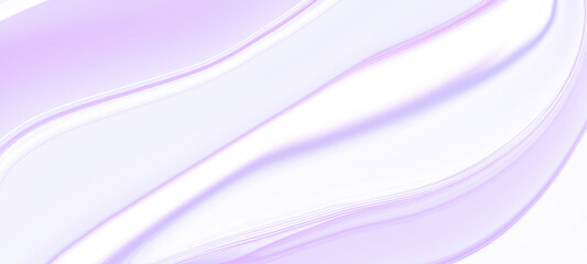 Vibrant purple and blue fluid swirl with bright white stripe on transparent background
