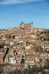 Fototapeta premium a view of Toledo in Spain