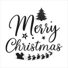 Christmas Quotes Design | Christmas Typography | Holidays Illustration | X-mas Vector Design