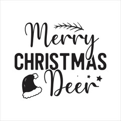 Christmas Quotes Design | Christmas Typography | Holidays Illustration | X-mas Vector Design