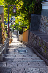 Fototapeta premium 晴れの口縄坂