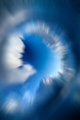 blue sky with clouds