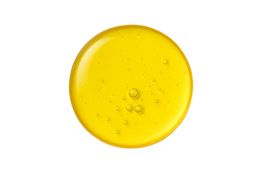 slice of lemon isolated on white