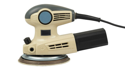 Palm sander for woodworking projects, perfect for DIY home improvement and professional carpentry tasks