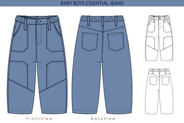 Baby Boys Essential Jeans