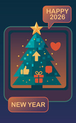 Vertical Christmas Social Media Post