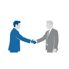 Fototapeta premium Business handshake agreement with transparent background