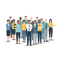 Fototapeta premium Group of diverse business professionals standing together