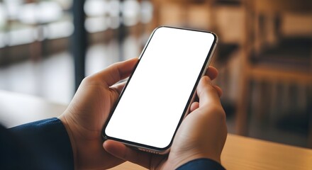 hand holding a mobile phone