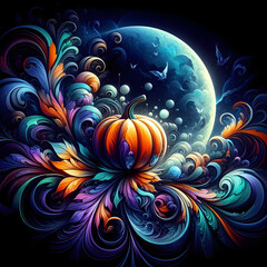 Fantasy Pumpkin Art