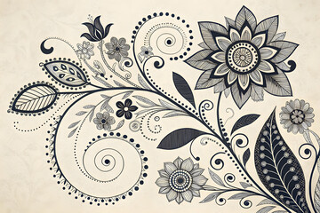 abstract floral background