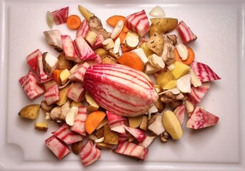 ringelbete und anderes ofengemüse