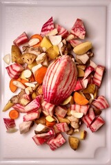 ringelbete und anderes ofengemüse