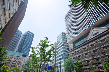 なんばの街並み