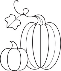 Pumpkins Tattoo Stencil T-shirt Print