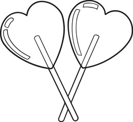 Love Candy Tattoo Stencil T-shirt Print