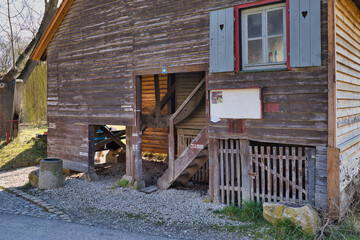 Fähre am Blütengrund in Naumburg, Sachsen Anhalt, Deutschland